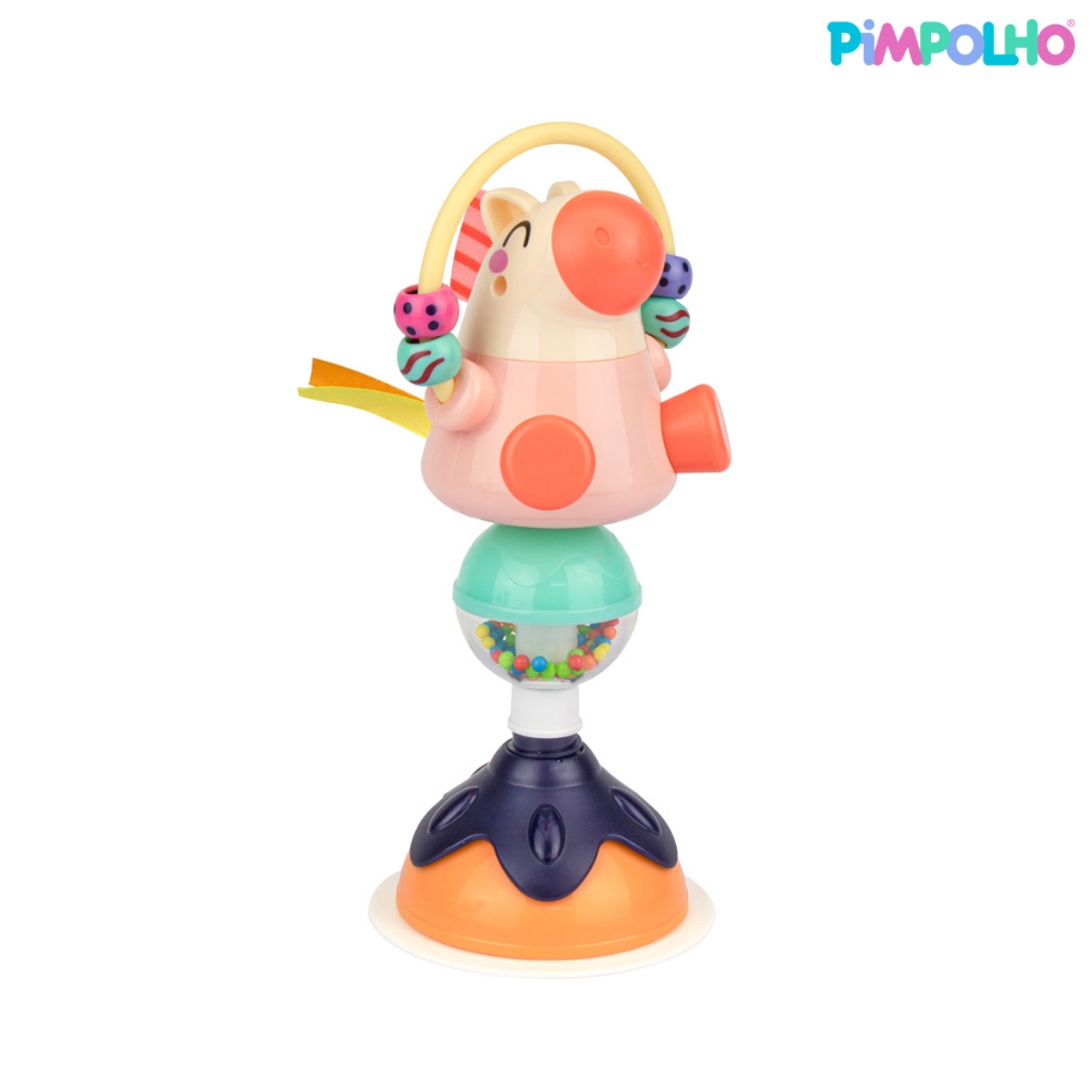 BRINQUEDO DE CADEIRAO CAVALINHO UNISSEX PIMPOLHO - LARANJA/COLORIDO em Oferta na Shopee