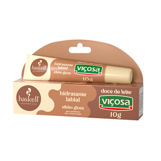 Hidratante Labial Doce de Leite 10g Haskell em Oferta na Shopee