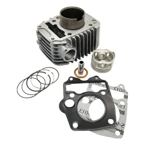 Kit Cilindro Motor Pistão Moto Biz 125 2009 Até 2017 Junta Aneis Trava