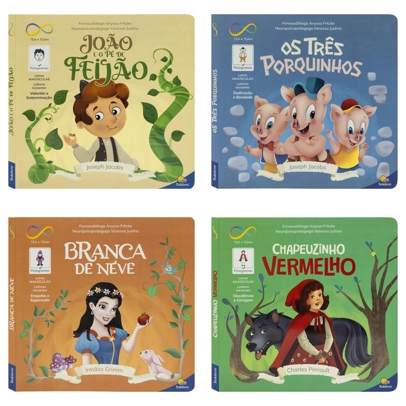 Livros Neurodiversidade Histórias Clássicas: em Oferta na Shopee