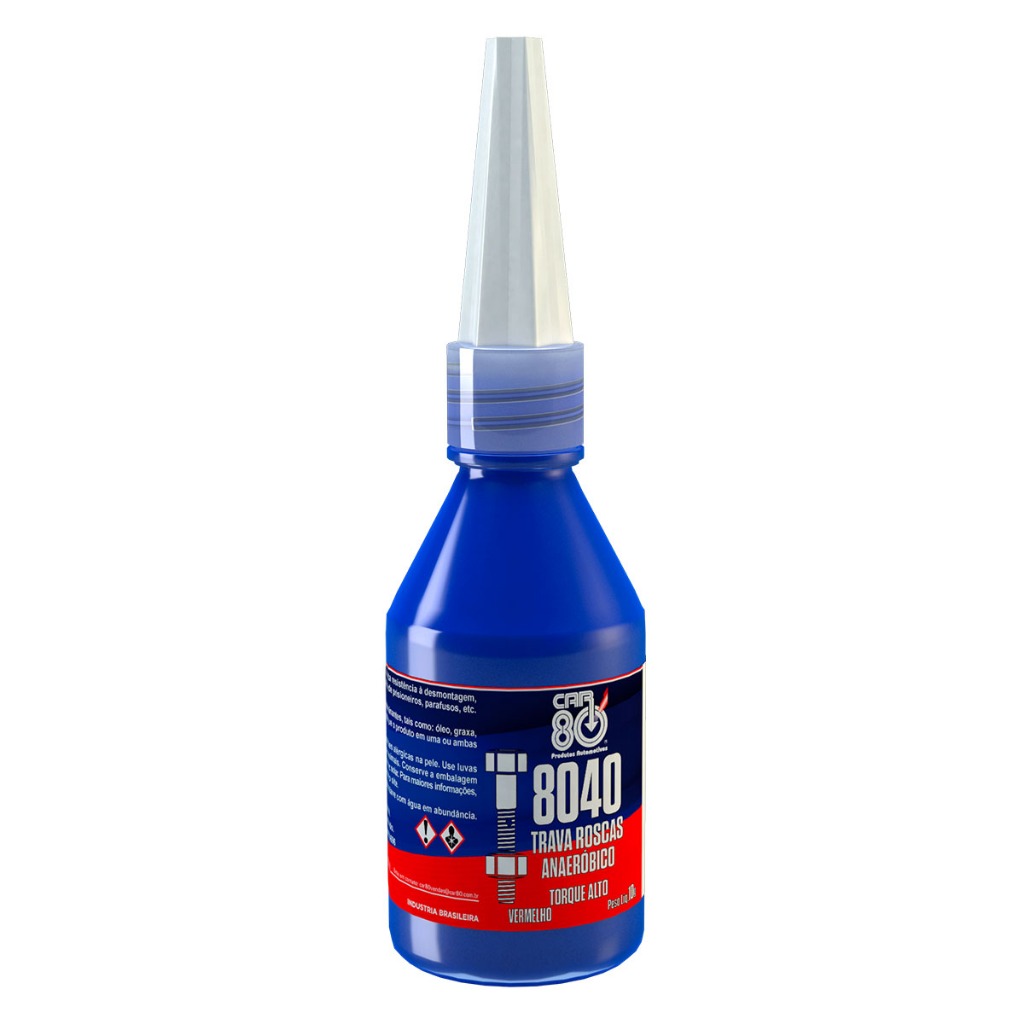 Trava Química Torque Alto Vermelho 10g Vedador Anaerobico trava e veda Parafusos e Prisioneiros em Oferta na Shopee