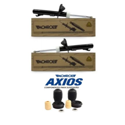Amortecedores Originais Monroe + Kits Axios - Ford Fiesta 96 / 03 em Oferta na Shopee