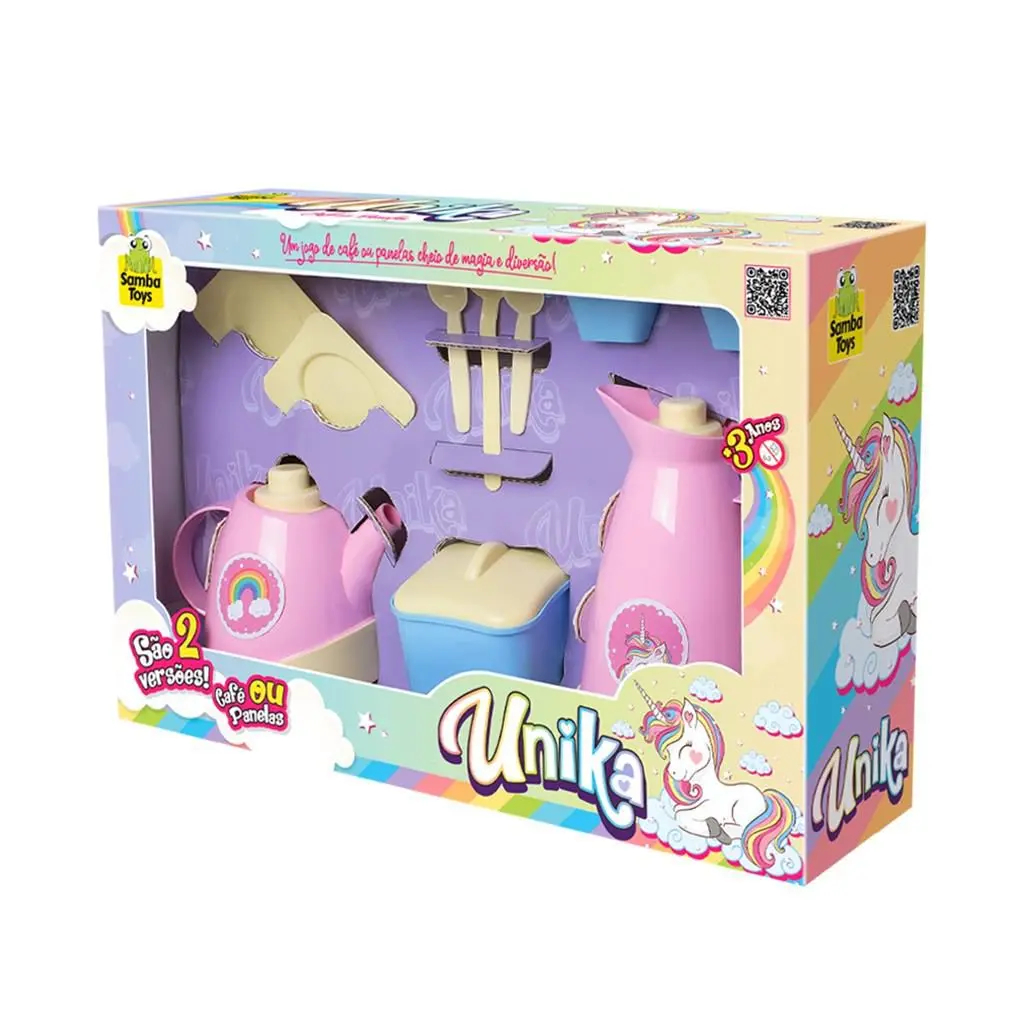 Brinquedo Unika Café ou Panelinhas- Samba Toys