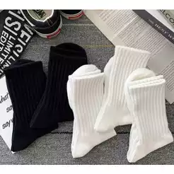 Kit de 3, 6, 12 ou 15 Pares de Meias Masculino/Feminino Cano Alto Sport. * ENVIO EM ATÉ 24 HORAS*