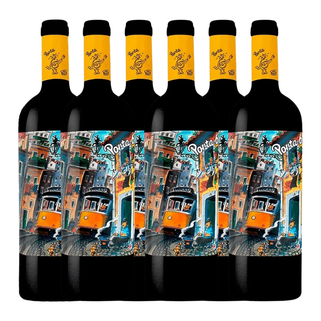 Porta 6 750 ml Caixa 6 Unidades