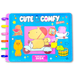 Cute & Comfy Super Special - Livro de Colorir Adulto - Encadernação com Disco