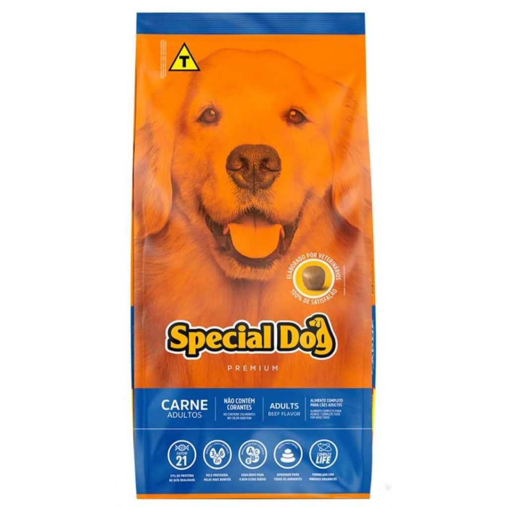 Ração Special Dog Carne para Cães Adultos - 15Kg em Oferta na Shopee