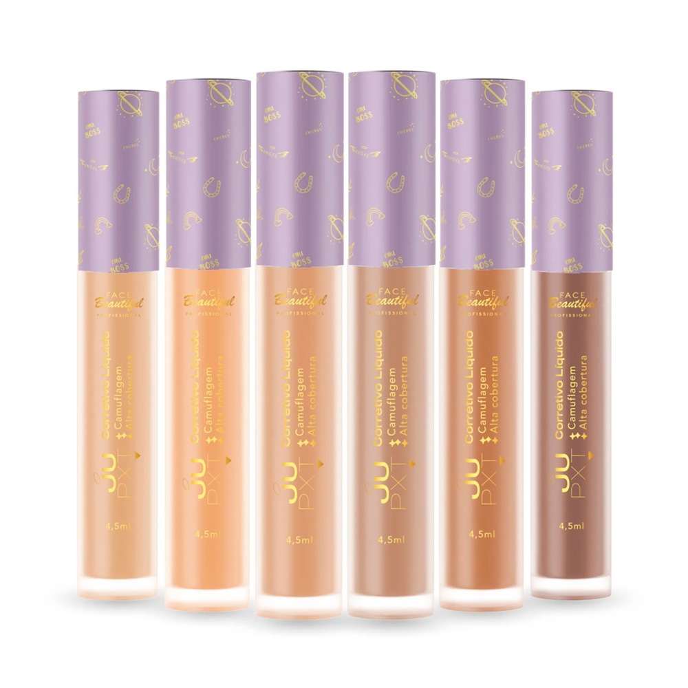 Corretivo Camuflagem Alta Cobertura Longa duração JUPXT Face Beautiful Lançamento