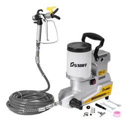 Máquina De Pintura Airless Portátil Com Mangueira 1200w 2,5l Watts Profissional 220v