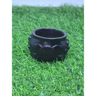 Incensário e Porta Vela Caldeirão de Bruxa na Cor Preta 6.5 cm em Resina Esoterismo em Oferta na Shopee