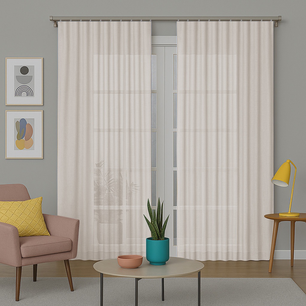 Cortina para Sala 6 Metros Voil: Onde Comprar | BuscaProdutos