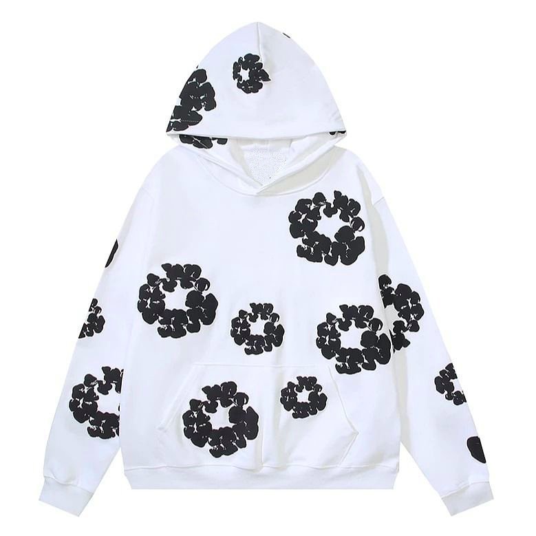 Moletom Canguru Flores de Algodão em Oferta na Shopee