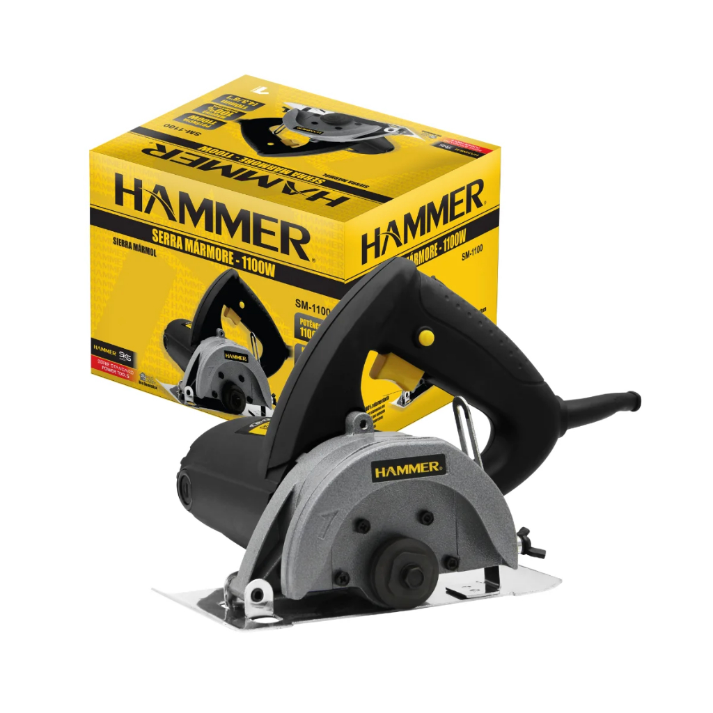 Serra Marmore 220V 1100W GYSM1100 Hammer Serra para Pisos Serra para Ceramica