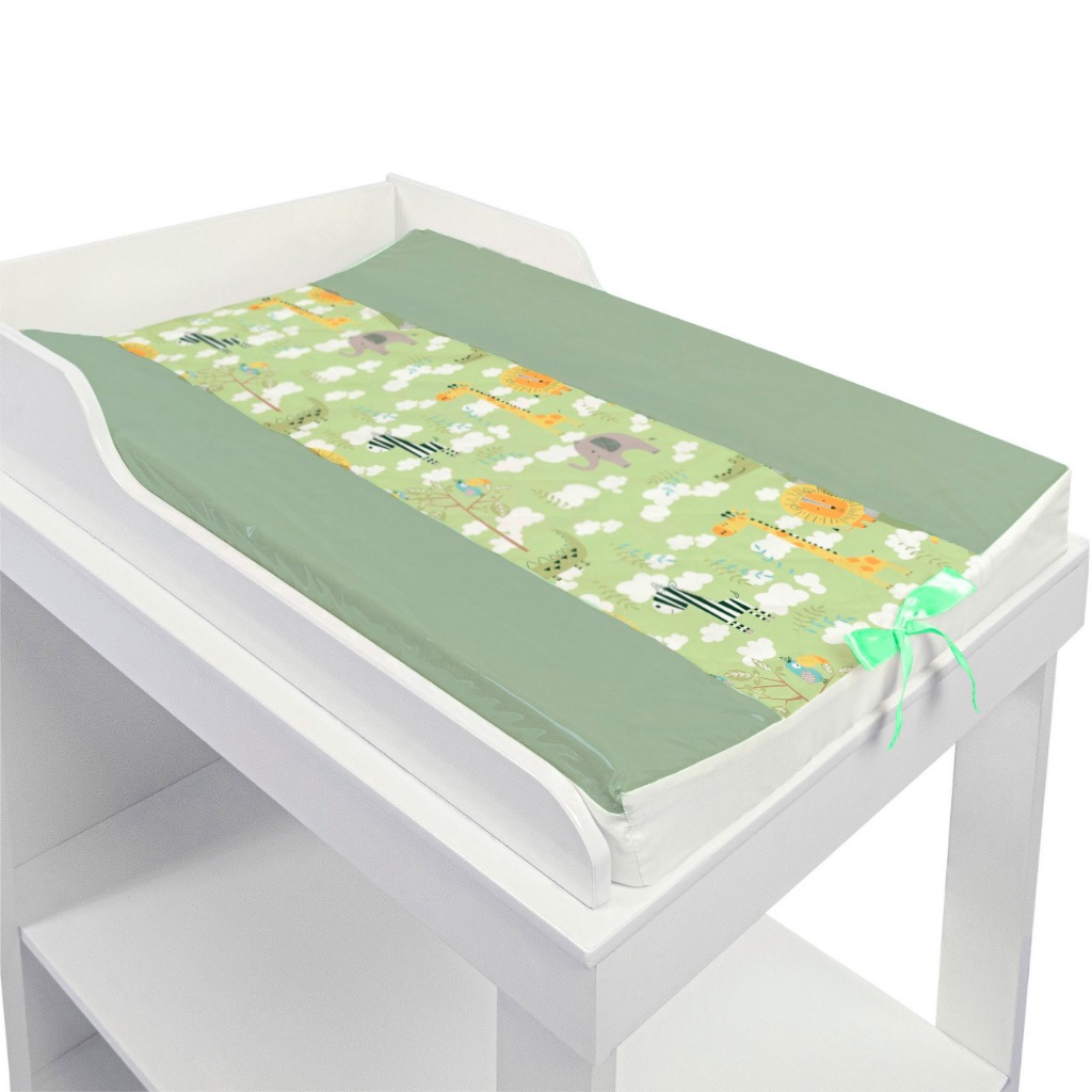 Trocador de Bebê Anatômico 55 X 40cm Luxo Americano Plastificado para meninas ou meninos