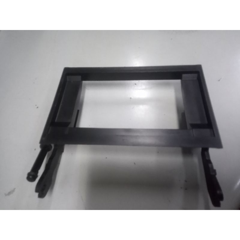 Suporte da fita do tape deck som 3x1 Sanyo GXT-150 1986 consertado como foto funciona Mosca branca