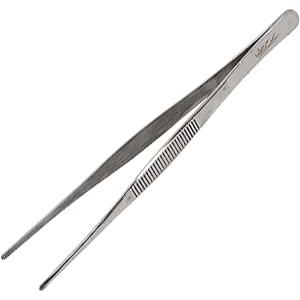 Pinça culinária profissional 20cm Weck - em aço inox com serrilha