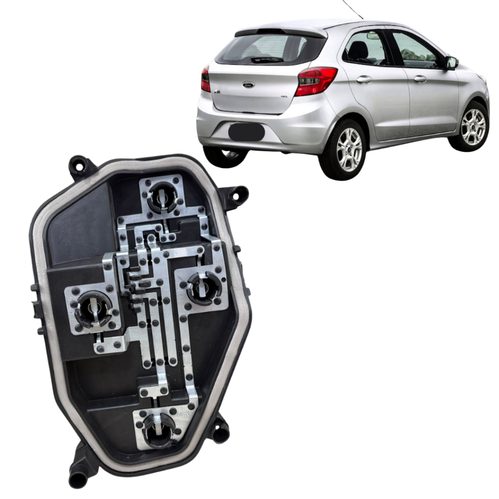 Circuito Soquete Lanterna Traseira Ford Ka Hatch 2015 2016 2017 2018 2019 2020 2021