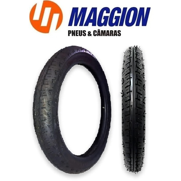 Pneu Moto Maggion Winner 60/100-17 Dianteiro Uso Sem Câmara Biz Pop Crípton