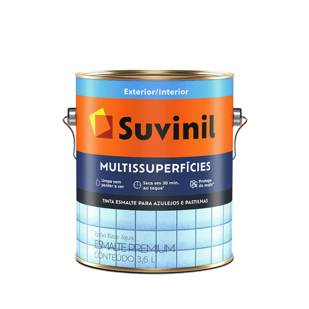 Epoxi Base Agua Acetinado Suvinil Multisuperficies 3,6L