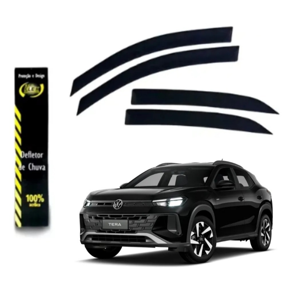 Defletor Calha de Chuva VW TERA 2025 4PORTAS em Oferta na Shopee