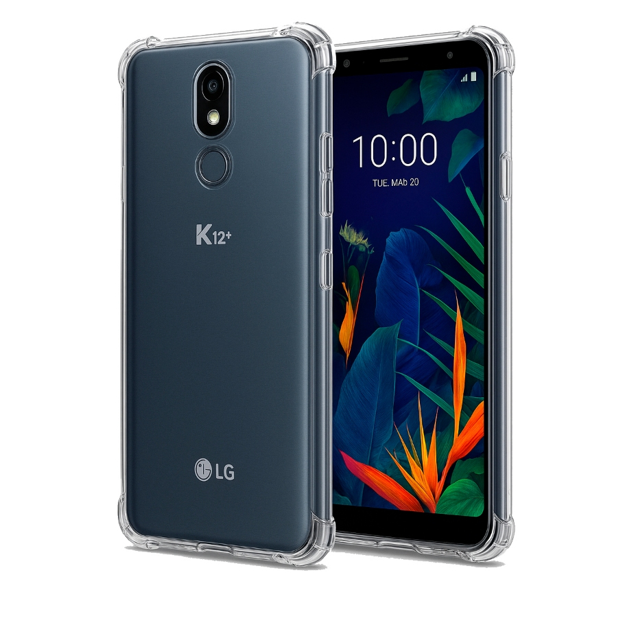 Capa TPU Flexível Transparente Com Proteção UV e Borda Anti-Shock - LG K12/LG K12 Plus