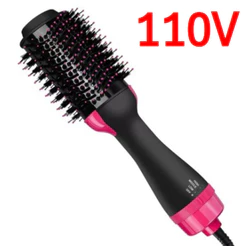 Escova Secadora E Modeladora Anti-frizz De Ar Quente Elétrica 3 Em1 Auto Cuidado e Praticidade / APENAS 110V