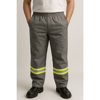 Calça Brim Refletiva Top Qualidade Trabalho Uniforme Obra Profissional em Oferta na Shopee