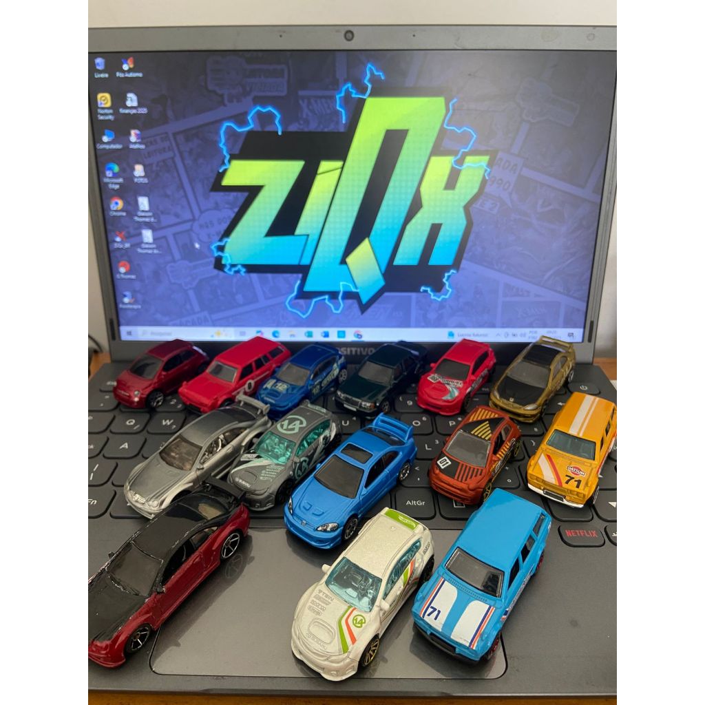 ZX22 - Miniaturas de Carros Hot Wheels, Matchbox e Maisto com escala 1:69, miniatura loose, fora da embalagem