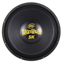 Alto Falante Eros 15" Target XBass 5k 2500W RMS 4 Ohms 15 Polegadas Double Magnet Subwoofer Grave