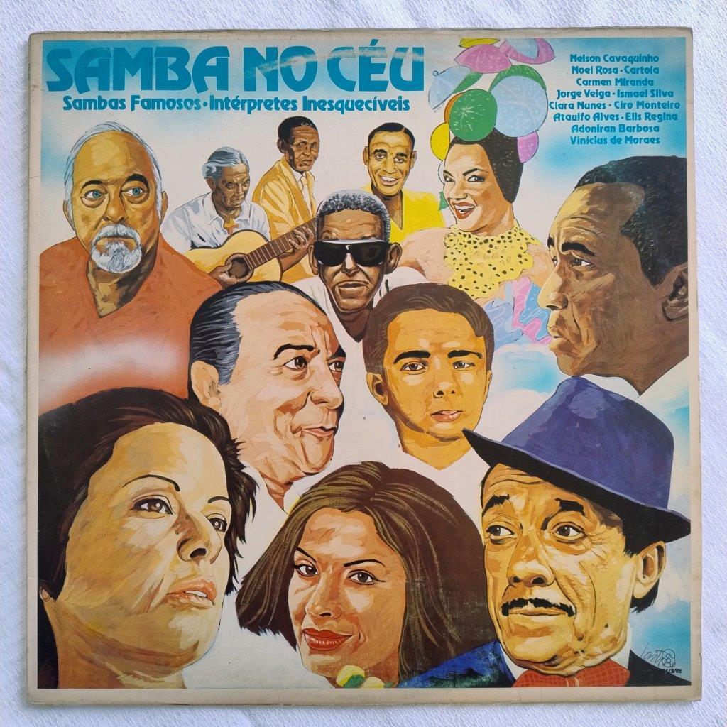 2 LPs: Samba no Céu - Sambas Famosos, Intérpretes Inesquecíveis + In Memorian - Francisco Alves, Orl