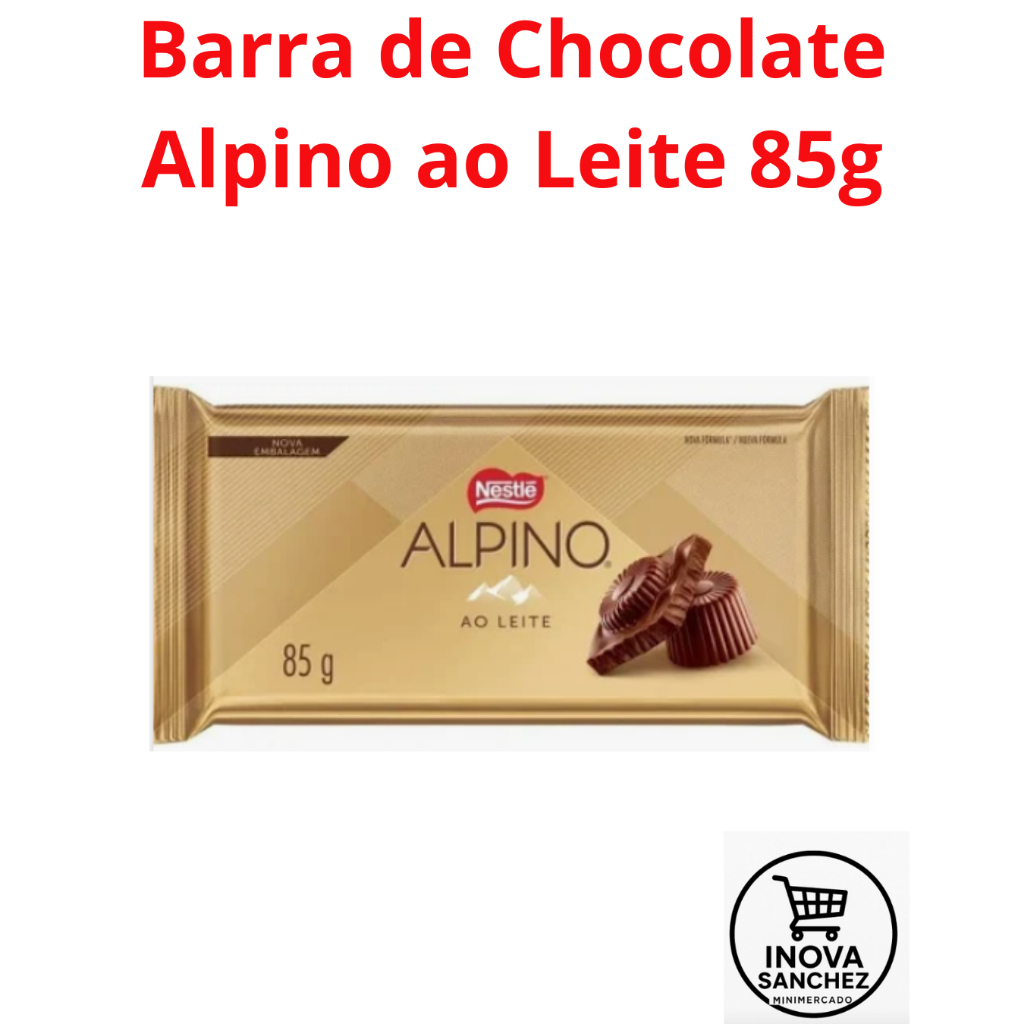 Chocolate Alpino Barra: Onde Comprar | BuscaProdutos