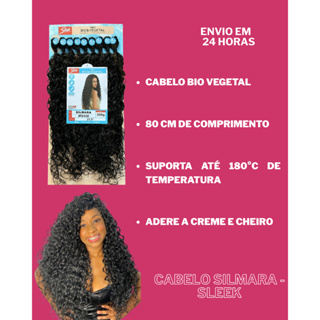 Cabelo Silmara Bio Vegetal Cacheado 320g em Oferta na Shopee