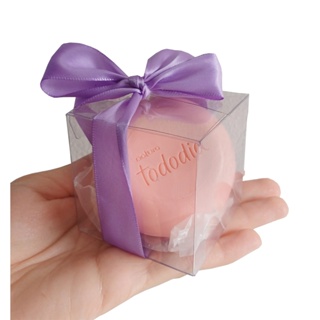 20 Caixa de Acetato Transparente 6x6x6 xm Caixa para presente lembrancinha embalagem em Oferta na Shopee