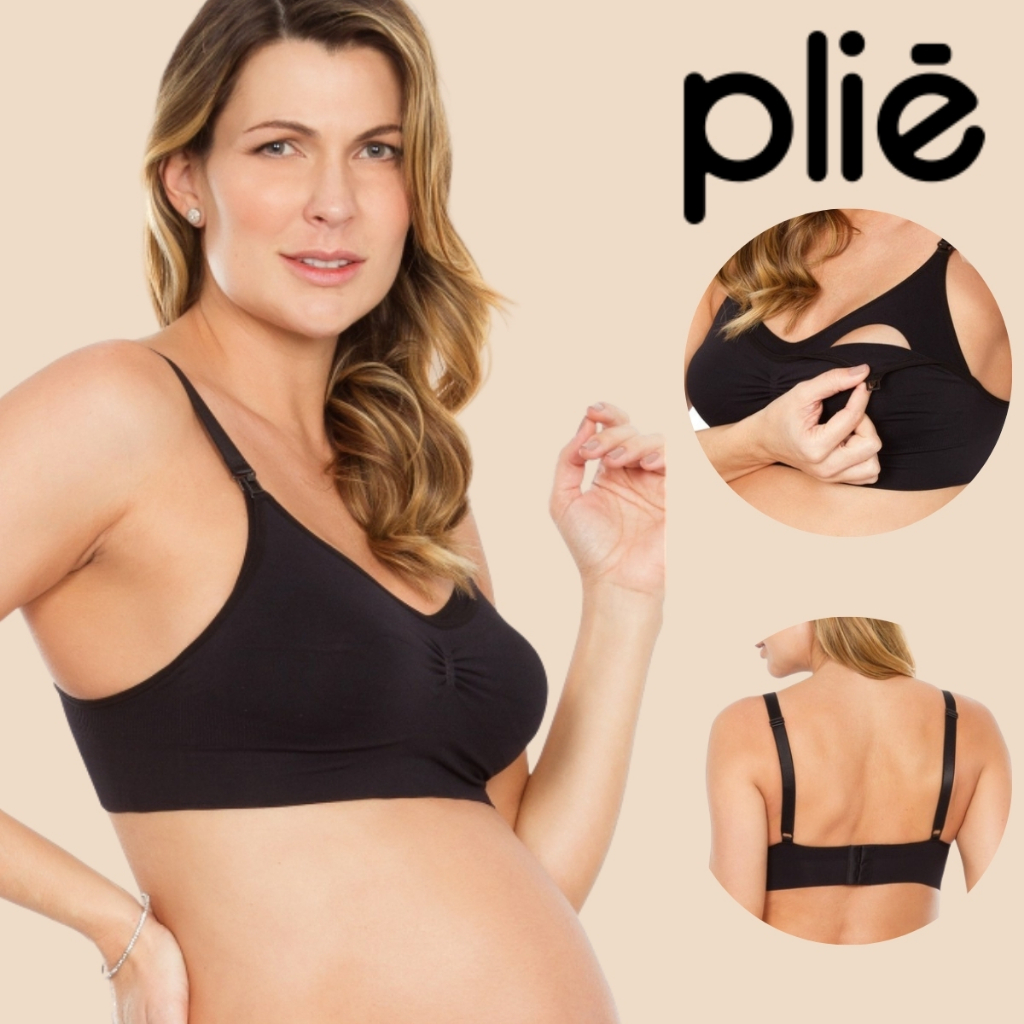 Sutia Plie Maternity Amamentacao Sem Bojo Sem Aro Confortavel Sem Costura Microfibra P ao GG