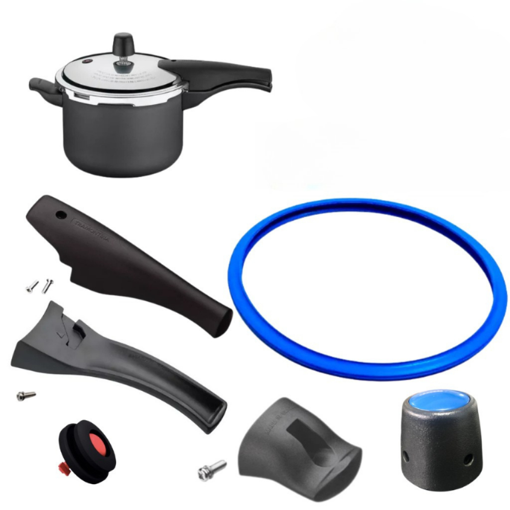 Kit Completo Panela De Pressão 6 PÇ Reparo Cabo Borracha Tramontina Vancouver 3L 4.5L 6L em Oferta na Shopee