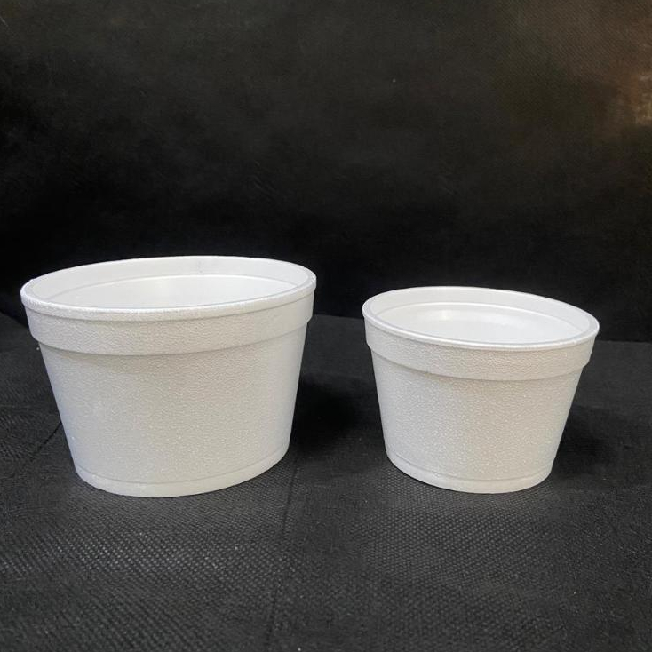 POTE/CUMBUCA DE ISOPOR TÉRMICO SEM TAMPA COM 20 UNIDADES DARNEL IDEAL PARA SOPAS, CALDOS,AÇAI,SORVETES...