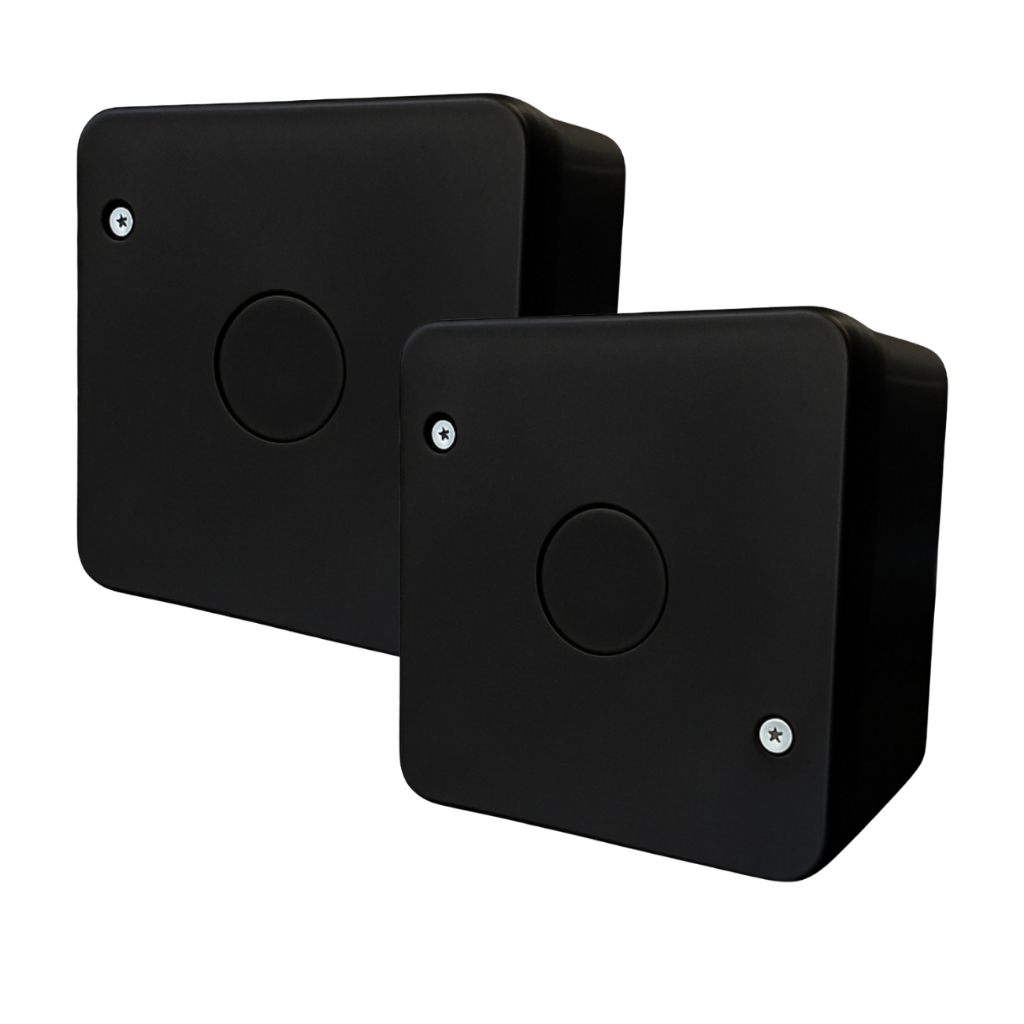 Jogo 2 Caixas Plástica Organizadora CFTV Sobrepor P/ Câmeras De Segurança Conectores em Oferta na Shopee