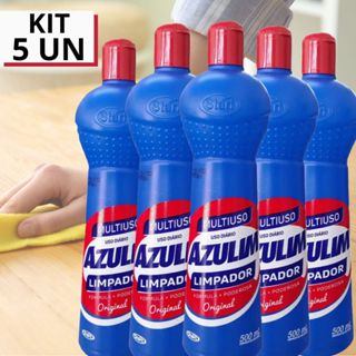 Kit 5 Multiuso Original Ideal Para Desengordurar Fogão Cozinha Lavar Banheiro Limpeza Diária 500ml em Oferta na Shopee