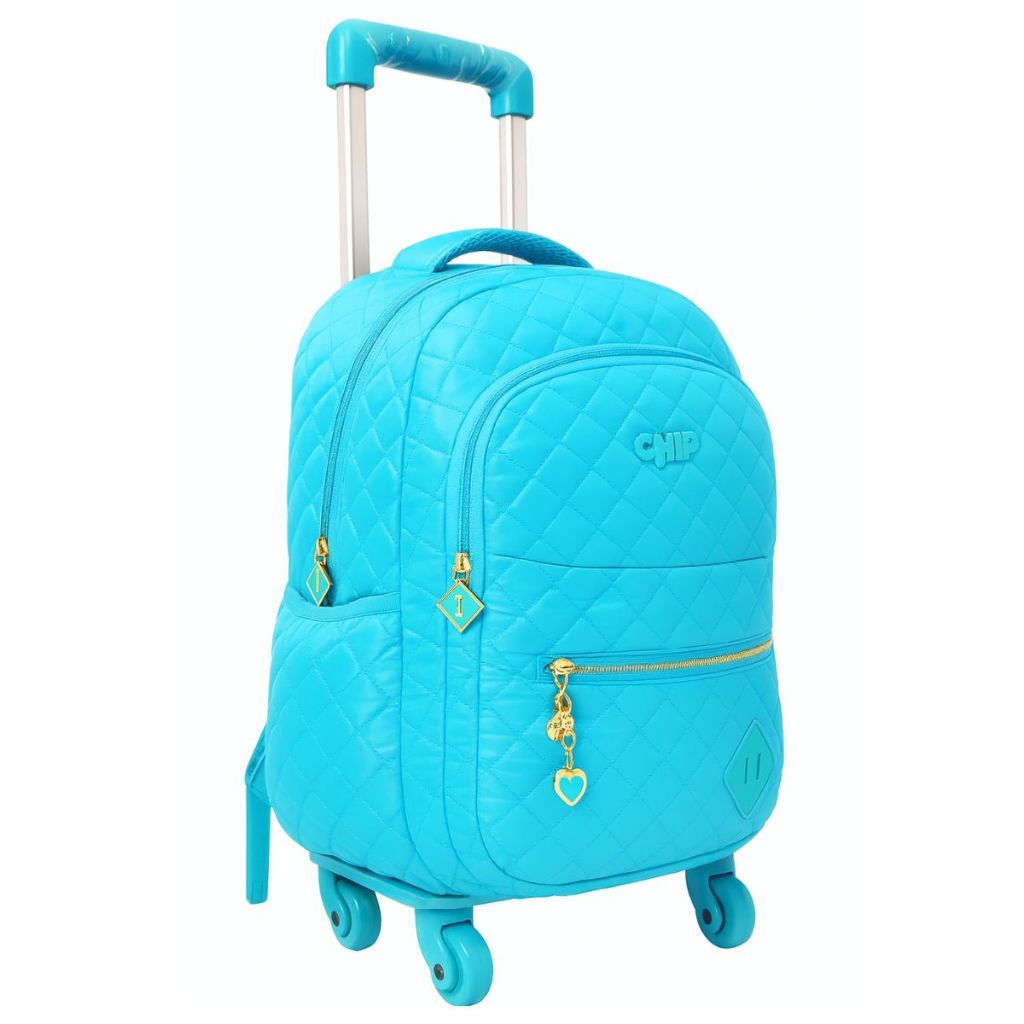 Mochila Mochilete Escolar Rodinhas Removível 360° Juvenil