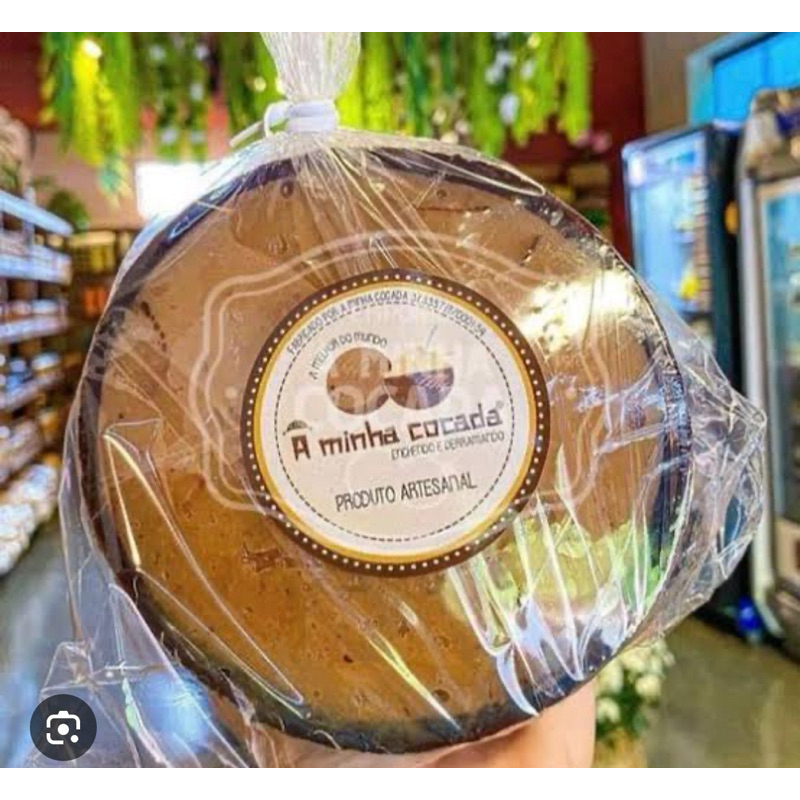 Cocada no coco cremosa (Quenga) aprox 800g em Oferta na Shopee