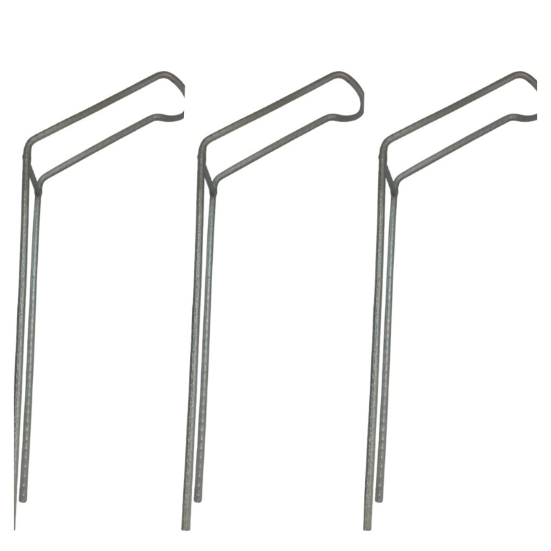 SUPORTE DE VARA DE PESCA 25CM KIT C/ 3