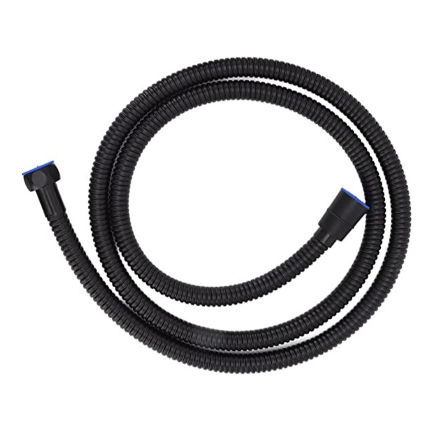 Engate Para Ducha Higiênica Flexível Preto Fosco Metal 1,20m para banheiro lavatorio