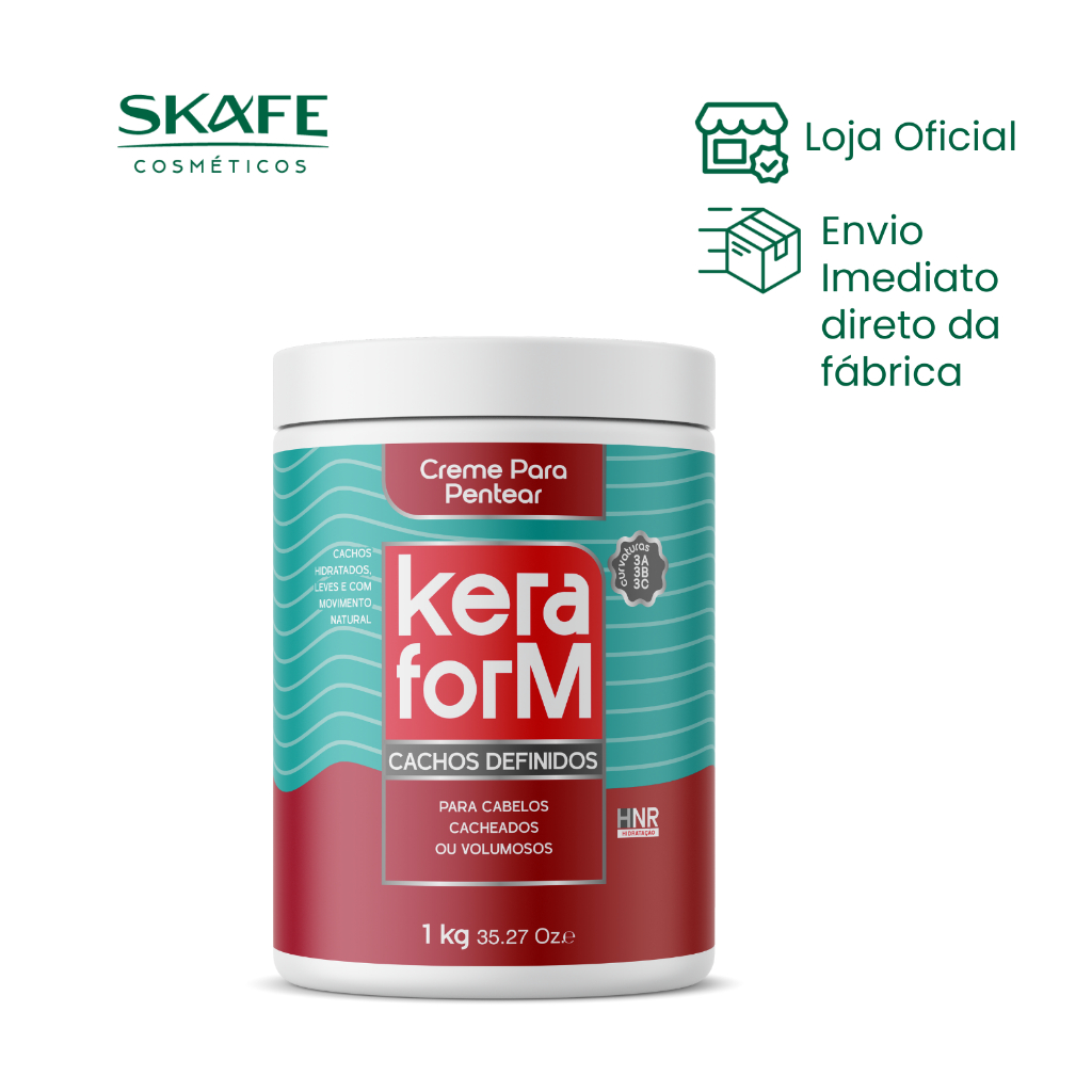 Keraform Cachos Definidos Skafe Creme para Pentear: Onde Comprar | BuscaProdutos