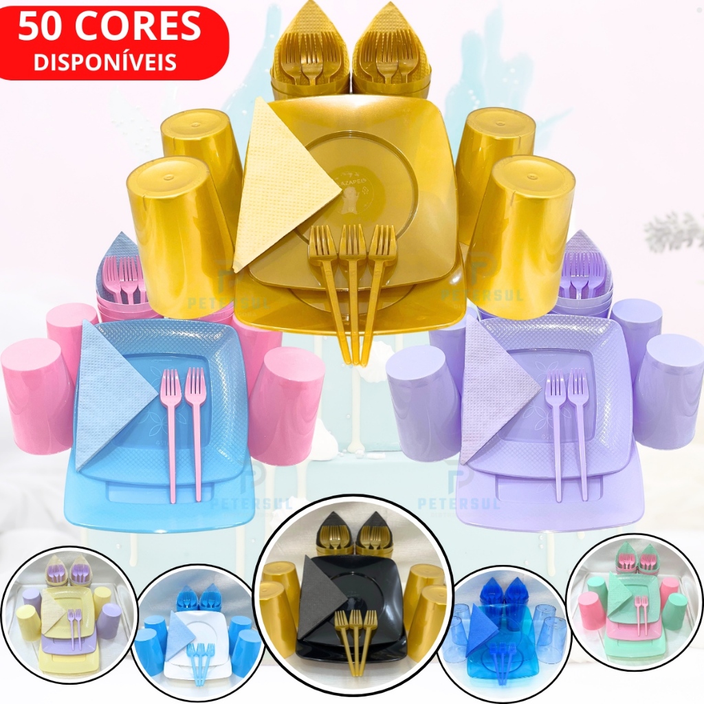 Pratos Acrílico para Festa: Onde Comprar | BuscaProdutos