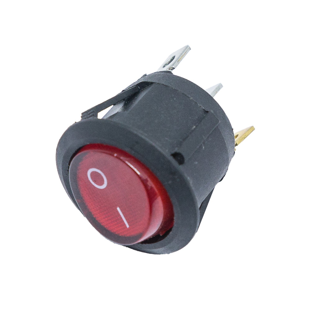 Botão de Liga/Desliga para Datador Manual e Seladora DZ 500 - Vermelho