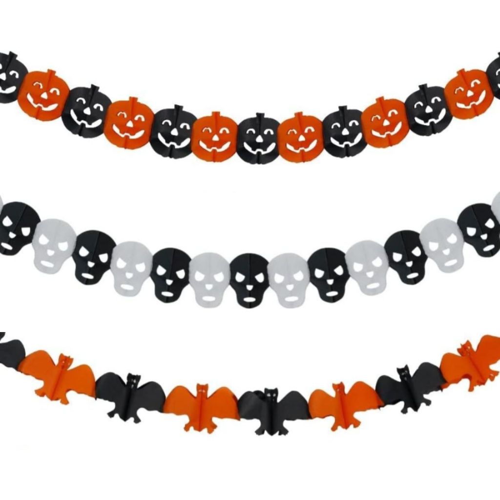 Varal Decorativo De Papel - Halloween