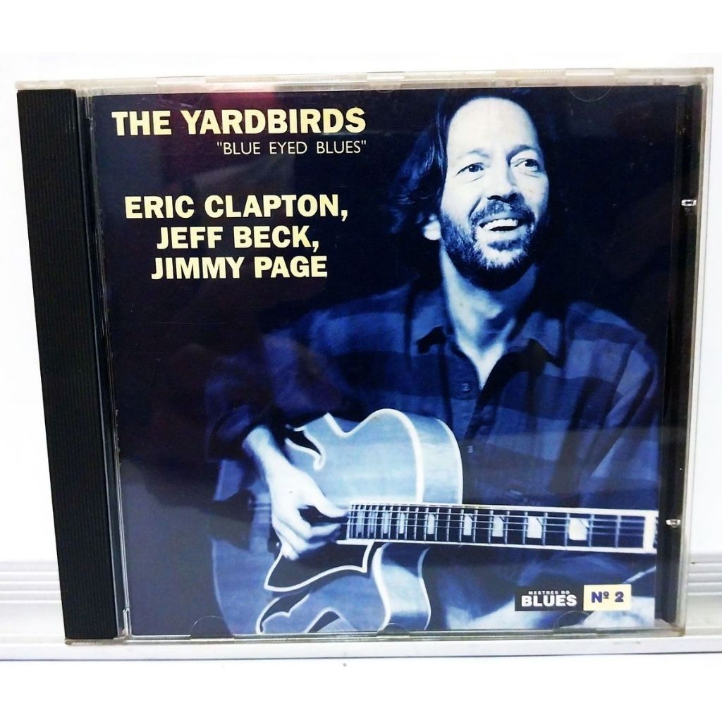 Cd The Yardbirds coleção mestres do blues eric clapton, jeff beck, jimmy page - coleção mestres do Blues nº 2