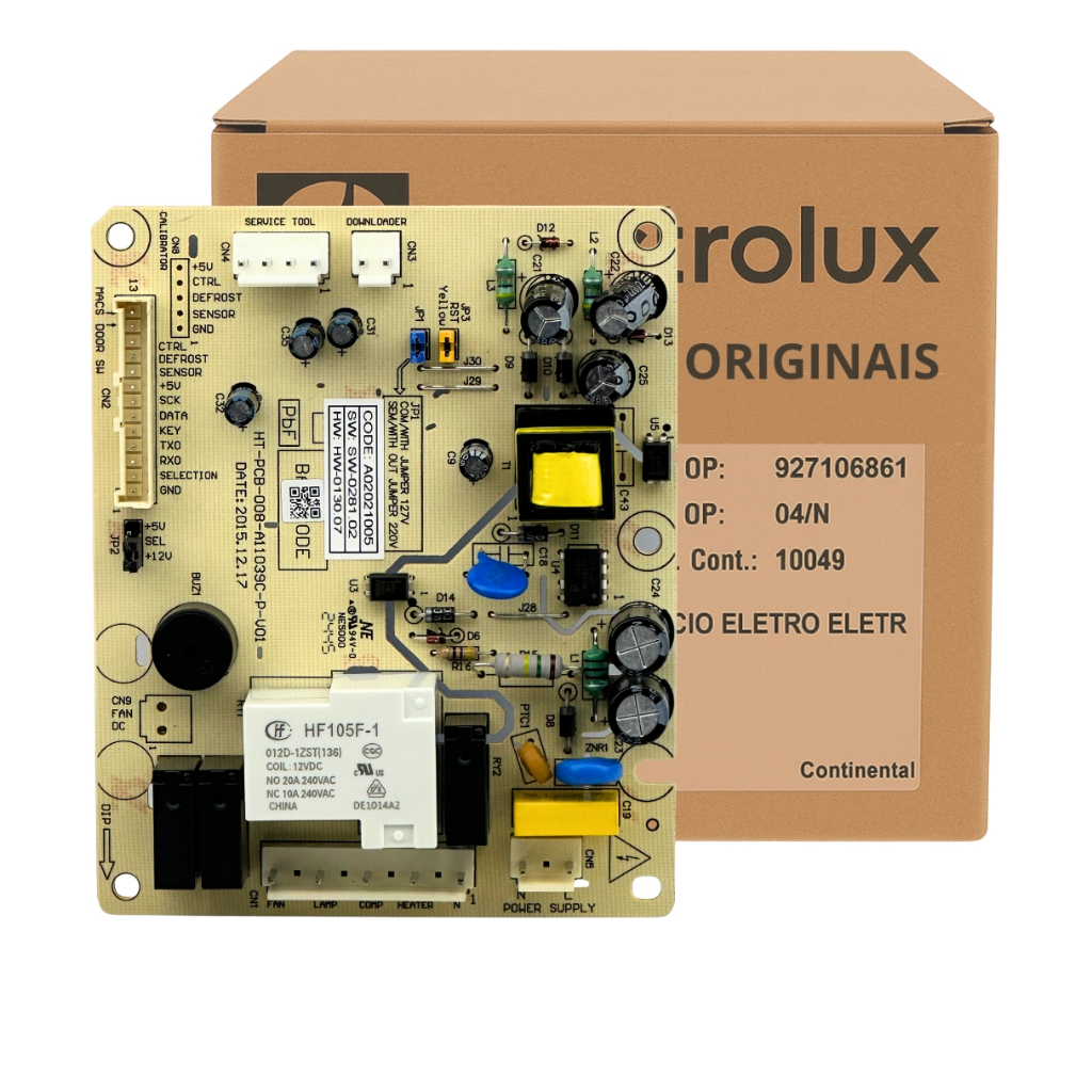 Placa Potência Original  A02021005 Para Modelo Tf51 Tf51x Tf52 Tf52x Dw54x Df53 Df53x Df54 Df54x
