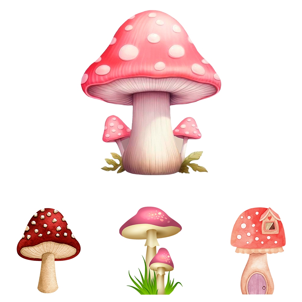 Totem Cogumelo 60cm em MDF de Chão para Festa - MODELOS em Oferta na Shopee