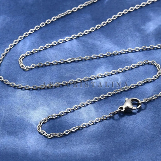 Colar Correntinha Aço Inoxidavel Corrente Masculina e Feminina Corrente Para Pingente em Oferta na Shopee